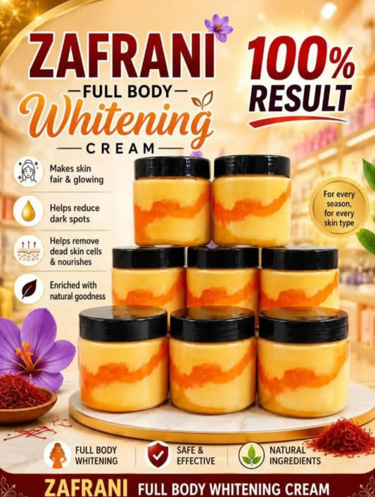 Zafrani Beauty Cream With Saffron & Milk