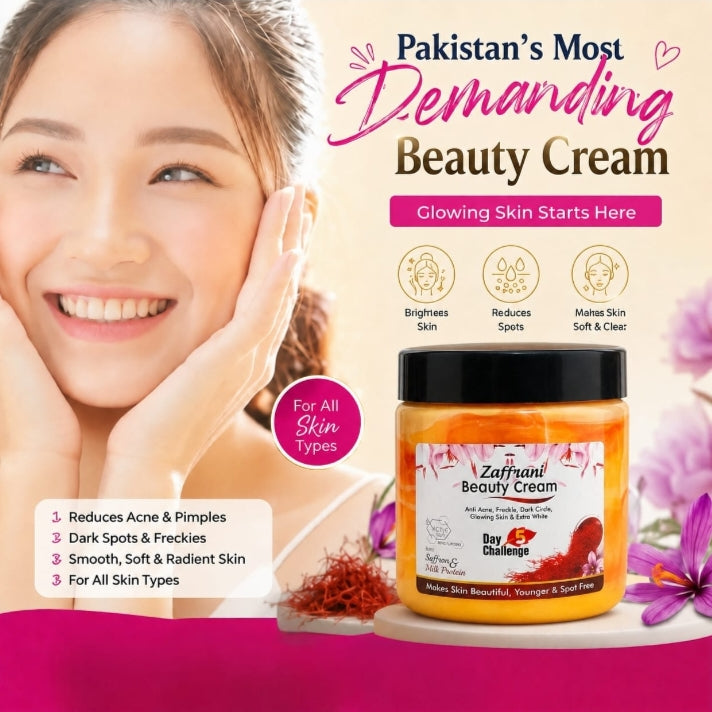 Zafrani Beauty Cream With Saffron & Milk